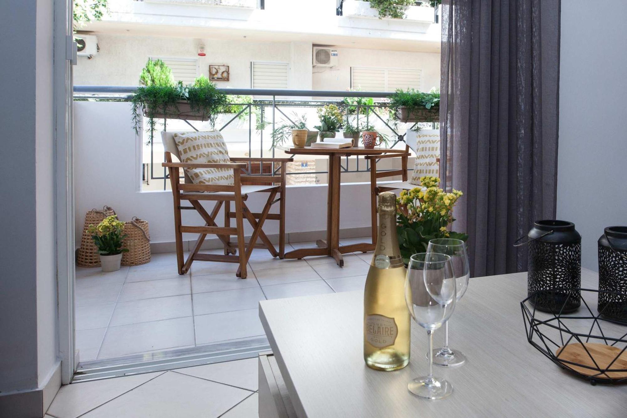Bright 1 Bd In Ampelokipoi With Balcony Apartment