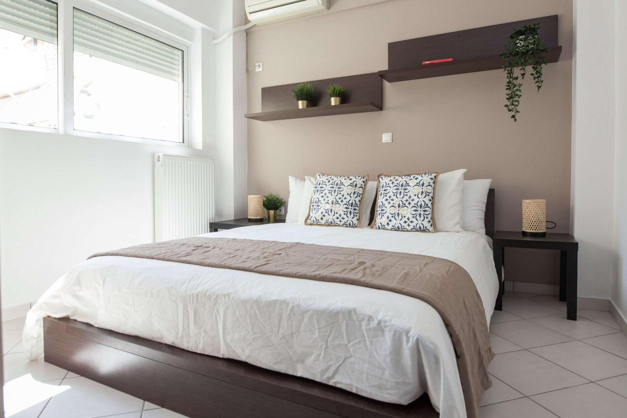 Apartment Bright 1 Bd In Ampelokipoi With Balcony